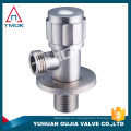 1/2 * 3/4 ​​&quot;válvula de ángulo de acero inoxidable macho NPT válvula de control de rosca agua de retorno puerto completo sin plomo accesorios cromados